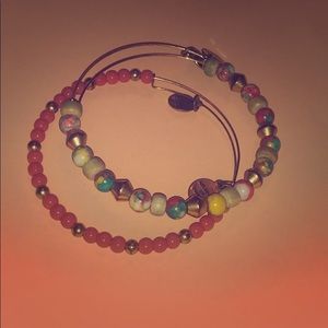Alex and Ani Bracelet set